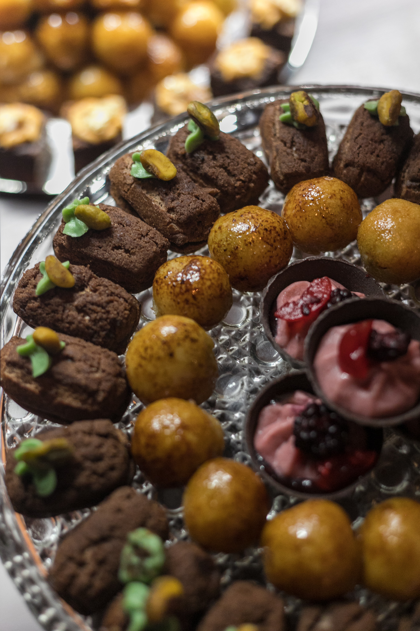 Mesa de doces finos para evento